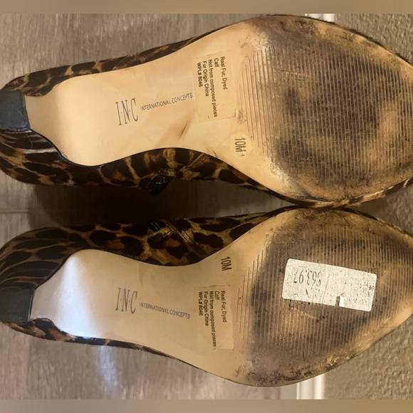 Leopard Print Booties - Picture 9 of 11